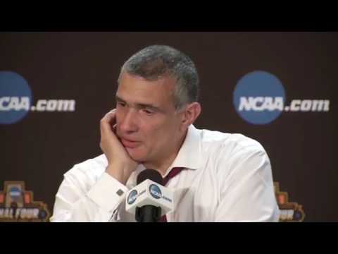 South Carolina HC Frank Martin shows raw emotion after loss to Gonzaga ! Final four NCAA Basketball!