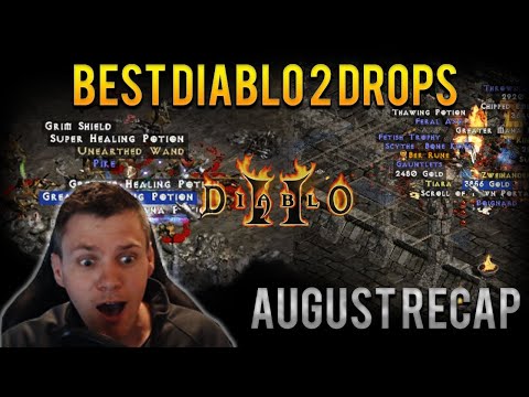 Diablo 2 Drop Highlights - August 2019 - I dropped it again this month but it almost rolled perfect!