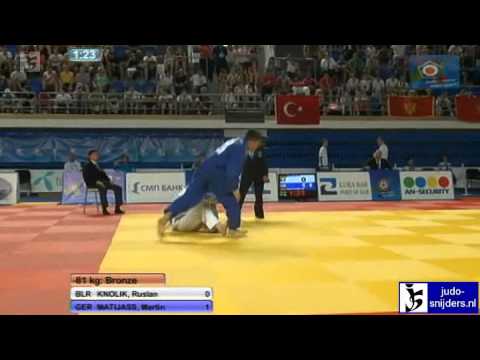 Ruslan Knolik (BLR) - Martin Matijass (GER) [-81kg] bronze