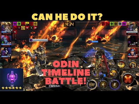 Beta Ray Bill vs CULL Stage 90! 2 SHOT KILL! (No CTP) & T3 ODIN (All-Father) PVP [Rage CTP] - MFF