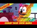 Surprise Egg Rainbow Glitter Gummy Bear Gummy Bear Show MANIA