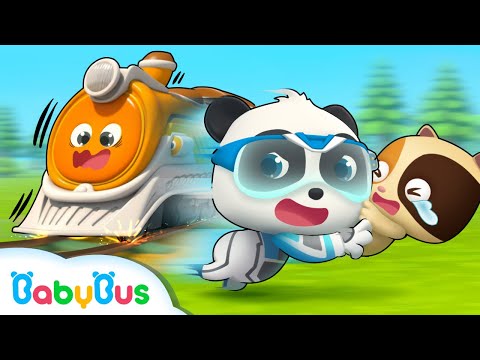 Capa de Baby Bus - Equipe de Trens de Resgate