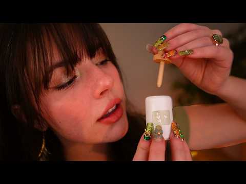 ASMR Pampering You With Wooden Skincare 🥒🌿 (layered sounds)