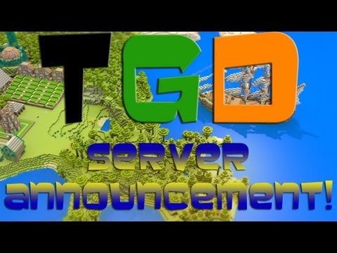 TGD Minecraft Project/Server Announcement!
