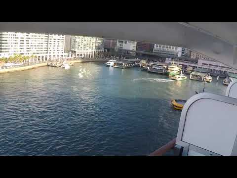 Thumbnail for Departing Circular Quay in Sydney on the Royal Princess, February 2025  -  time lapse