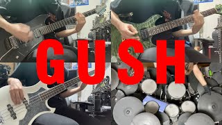 [TAB]the GazettE - GUSH [Guitar Bass Drum Cover]