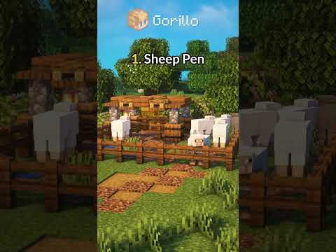 3 Simple Pet Houses in Minecraft🐶 #6