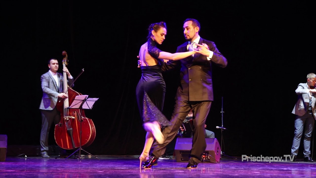 Sebastian Albano & Elvira Lambo, Tango En Vivo orq., 1-2, Milonguero Nights in Moscow 2018