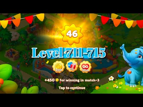 Wildscapes Level 711-715