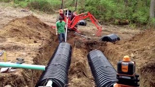 How to install your own septic system - Building a house