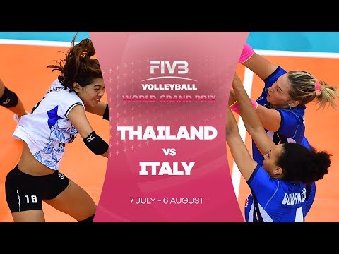 Thailand v Italy highlights - FIVB World Grand Prix