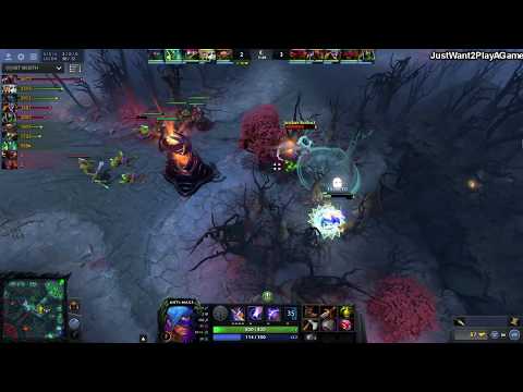 Anti Mage 9min Battlefury game  3v5 unbelievable can win