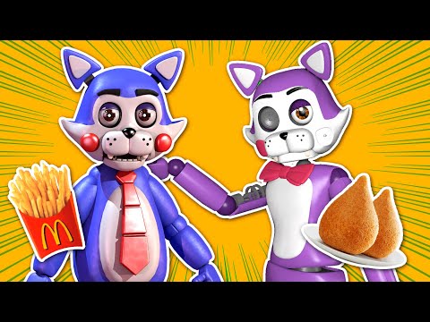 Mongo e Drongo em Five Night´s at Candy´s FNAC noite 1