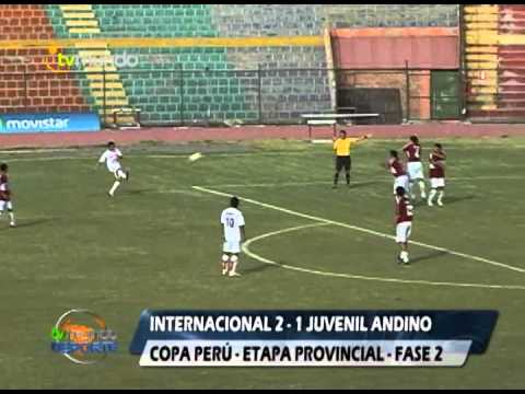 Copa Perú: Internacional 2 - 1 Juvenil Andino - Etapa provincial - 2da fase - Tvmundo Deportes 2013