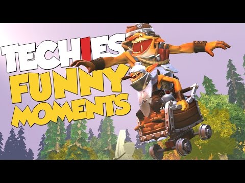 DotA 2 Techies Funny Moments - YOU STOLE MY RAMPAGE!!!