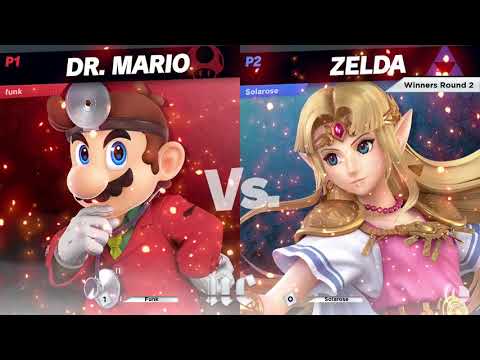 SSB 207 Winners Round 2 - Funk (Doctor Mario) vs Solarose (Zelda)