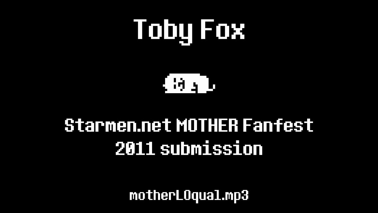 Toby Fox - Starmen.net MOTHER Fanfest 2011 submission