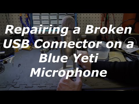 Replacing Broken USB Connector on Blue Yeti (AmpMechanic #020)