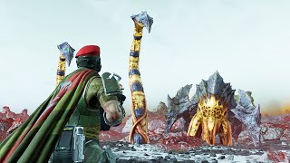Helldivers 2 new tentacle monster is fun...