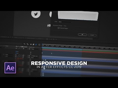 Responsive Design in After Effects CC 2019