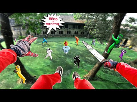 What If Red Spider-Man Become Impostor in Among Us ?? ( Action POV 10 Players vs 10,000$ )