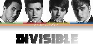 BIG TIME RUSH - &quot;INVISIBLE&quot; (Color Coded Lyrics)