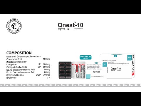 Coenzyme q10, l-arginine eicosapentaenoic acid, docosahexaen...