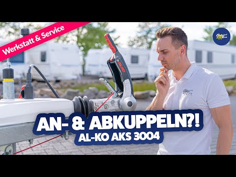 Coupling and uncoupling: AL-KO AKS 3004 🚗| Workshop & Service - Camperland Bong