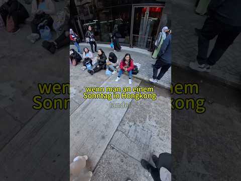 Das passiert jeden Sonntag in Hongkong 😳👀