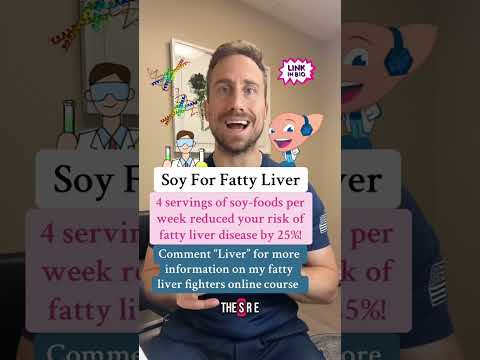 Do Soy Foods Like Tofu Help Prevent Prevent Fatty Liver? #fattyliver
