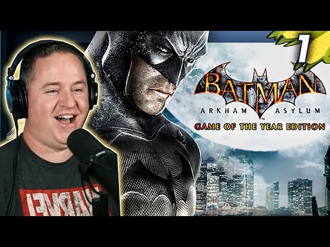 FIRST TIME Playing Batman: Arkham Asylum! | Lets Play Batman Arkham Asylum [Part 1]