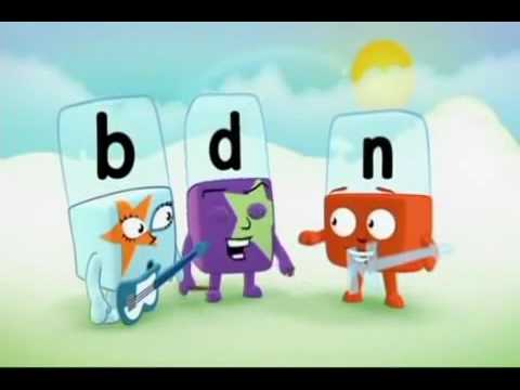 Alphablocks B and D - Sing