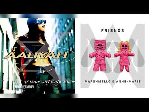 Aaliyah x Marshmello & Anne-Marie - If Your Friends Only Knew (Mashup) Video