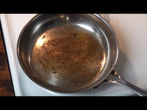 Clean Burnt Stainless Steel Pots and Pans Easy Trick
