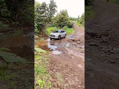 Off-roading with my Nissan Magnite feels like driving a Thar 😅 #nissanmagnite #magnite #offroad