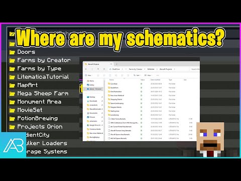 Minecraft Litematica How To Find Your Schematics Folder