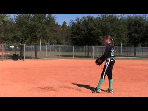 Callie slow motion pitch