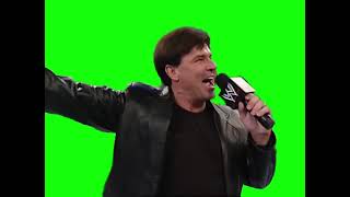 Eric Bischoff "the lesbians!" green screen