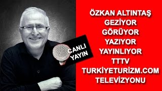 Özkan Altıntaş,  TURİZM TV'de haber veriyor