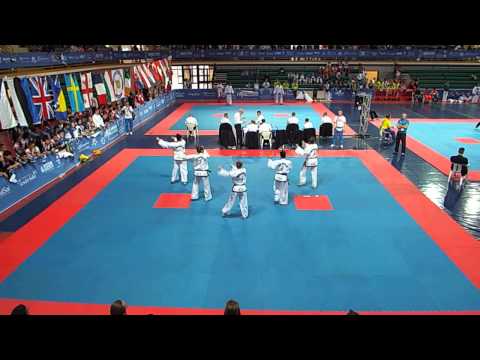 Russia v Ukraine Female Team Tul