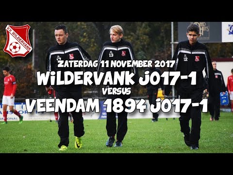 4x GEEL! Wildervank JO17-1 - Veendam 1894 JO17-1 | SONY FDR-AXP33