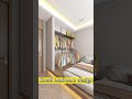 Small bedroom design | small room design |  #housedesign  #shorts # Interior design