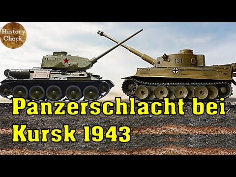 Die größte Panzerschlacht der Geschichte: Die Schlacht bei Kursk 1943!