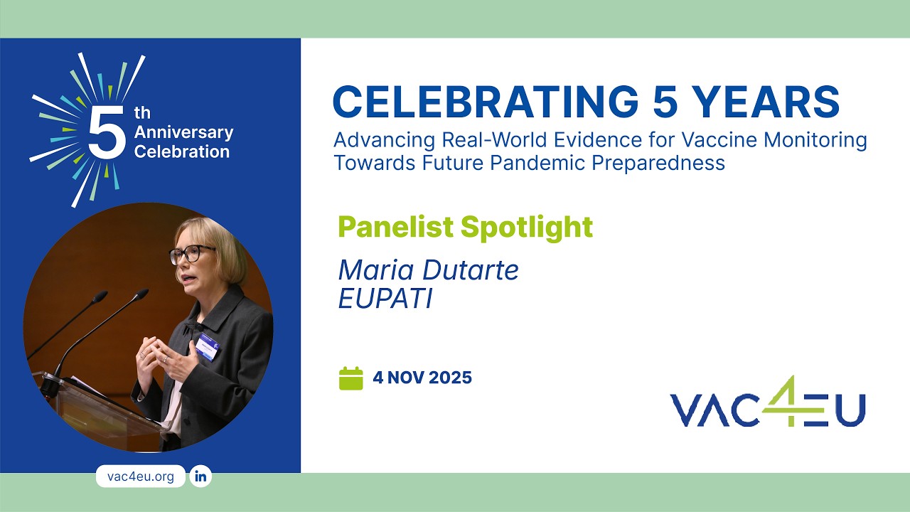 Panelist Spotlight: Maria Dutarte | VAC4EU 5th Anniversary Symposium