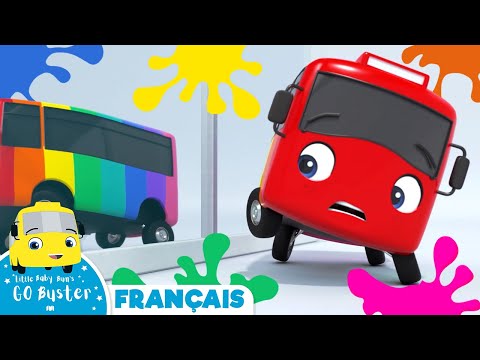 Go Buster en Français | Buster change de Couleur | Dessins Animés Pour Enfants