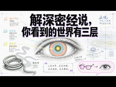 解深密经三自性 | 识破大脑编造的谎言 | 唯识学的实操手册