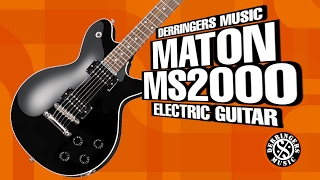 Video thumbnail for Maton MS2000 STD Electric Guitar by Derringers Music | Adelaide Forestville Store