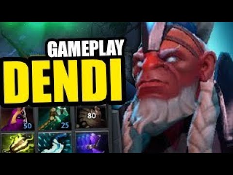 DENDI DISRUPTOR MID DOTA 2 PATCH 7.06 NEW META GAMEPLAY