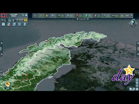 Conflict of Nations WW3 PC Gameplay | FLASHPOINT | Norway | Day 3