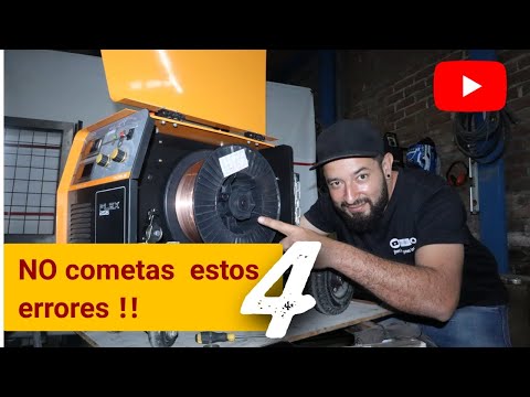 4 possible mistakes!! When Starting to Weld With MiG-MAG Welding